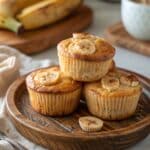 banana cottage cheese muffins fresh baked breakfast