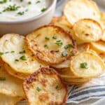 Cottage cheese chips in oven fresh and crispy