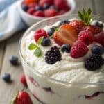 Cottage Cheese Dessert – The Best 9 Healthy & Sweet Recipes to Try Today 9 Blended cottage cheese dessert with fresh berries