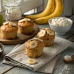 Banana muffins cottage cheese breakfast treat