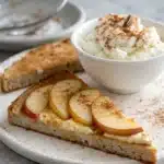Apple Pie Cottage Cheese Toast