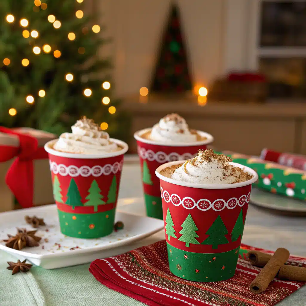 Christmas Hot Chocolate Cups