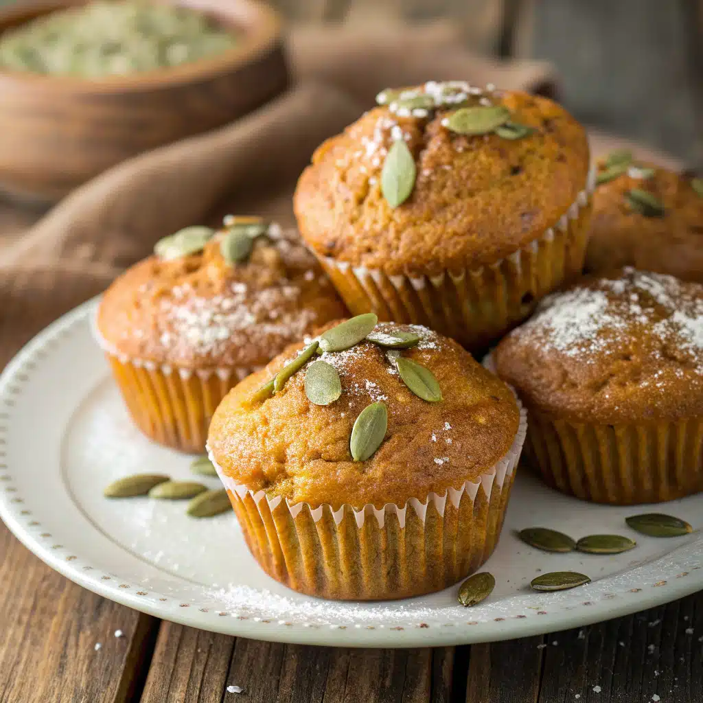 Pumpkin Protein Muffins