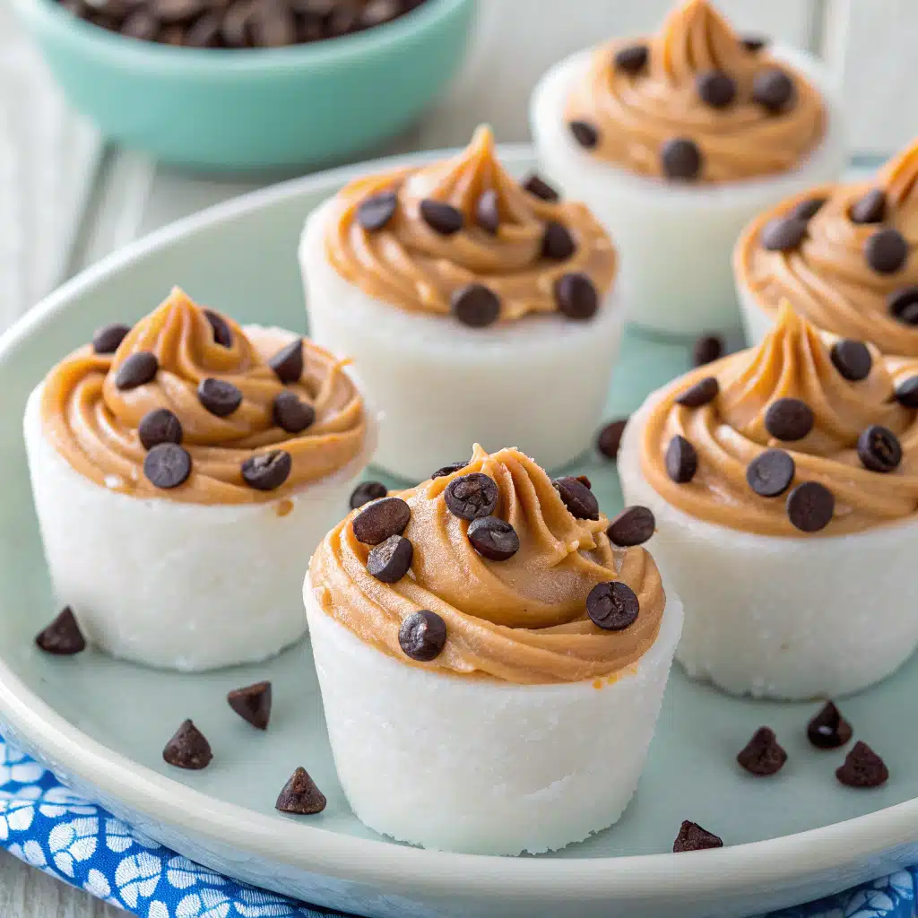 Frozen Greek Yogurt Peanut Butter Chocolate Chip Bites