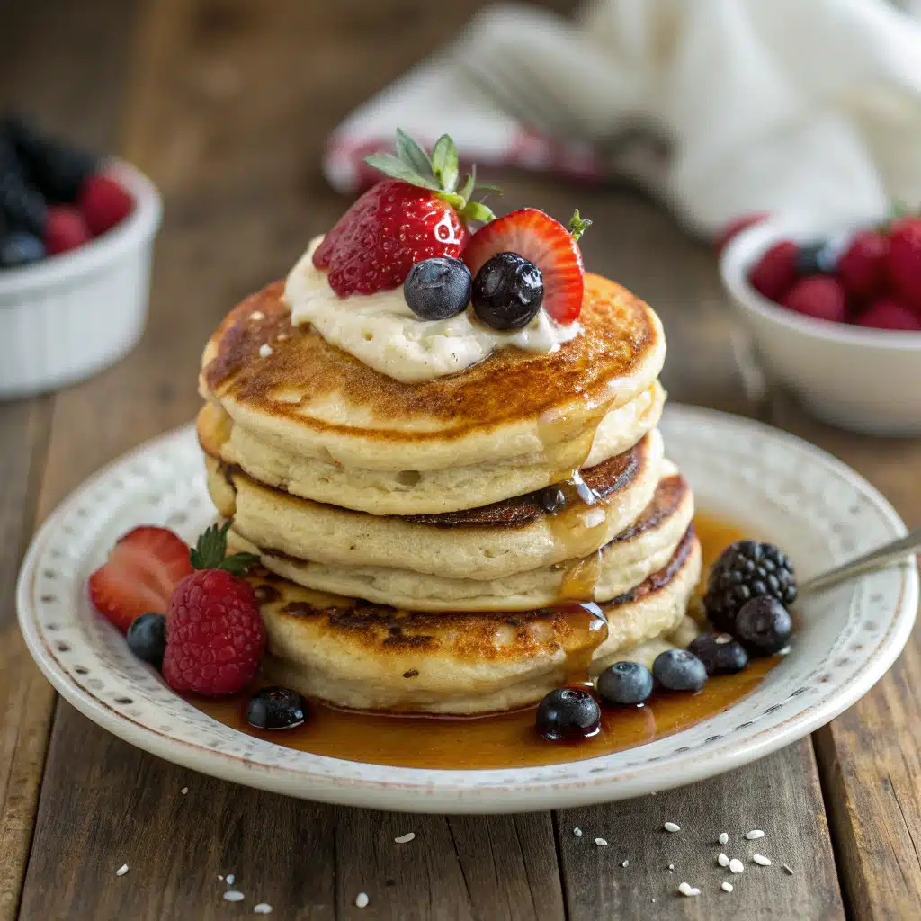 Greek Yogurt Pancakes