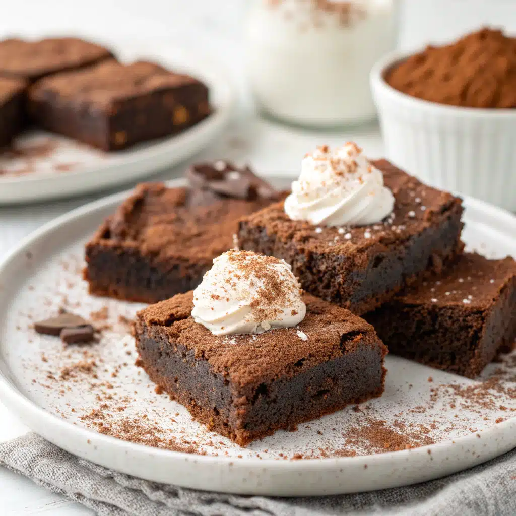 Cottage Cheese Protein Brownies recipe