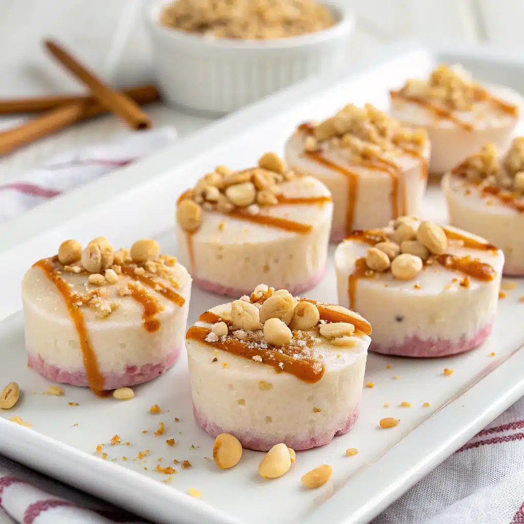 Snack Time Bliss: Frozen Greek Yogurt Peanut Butter Bites