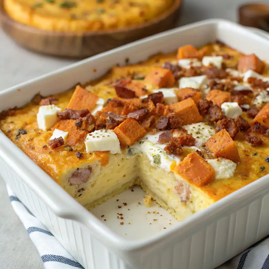 Sweet Potato Breakfast Casserole