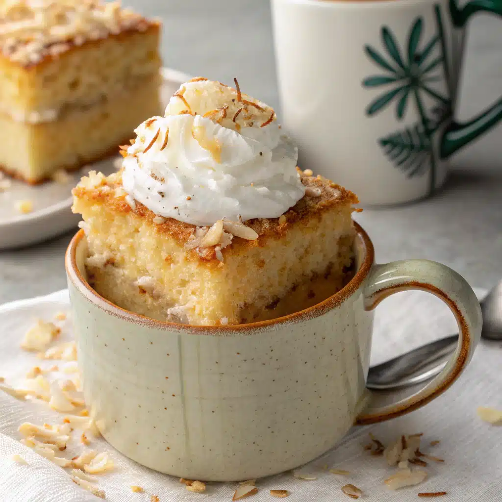 Mug Coconut Cake
