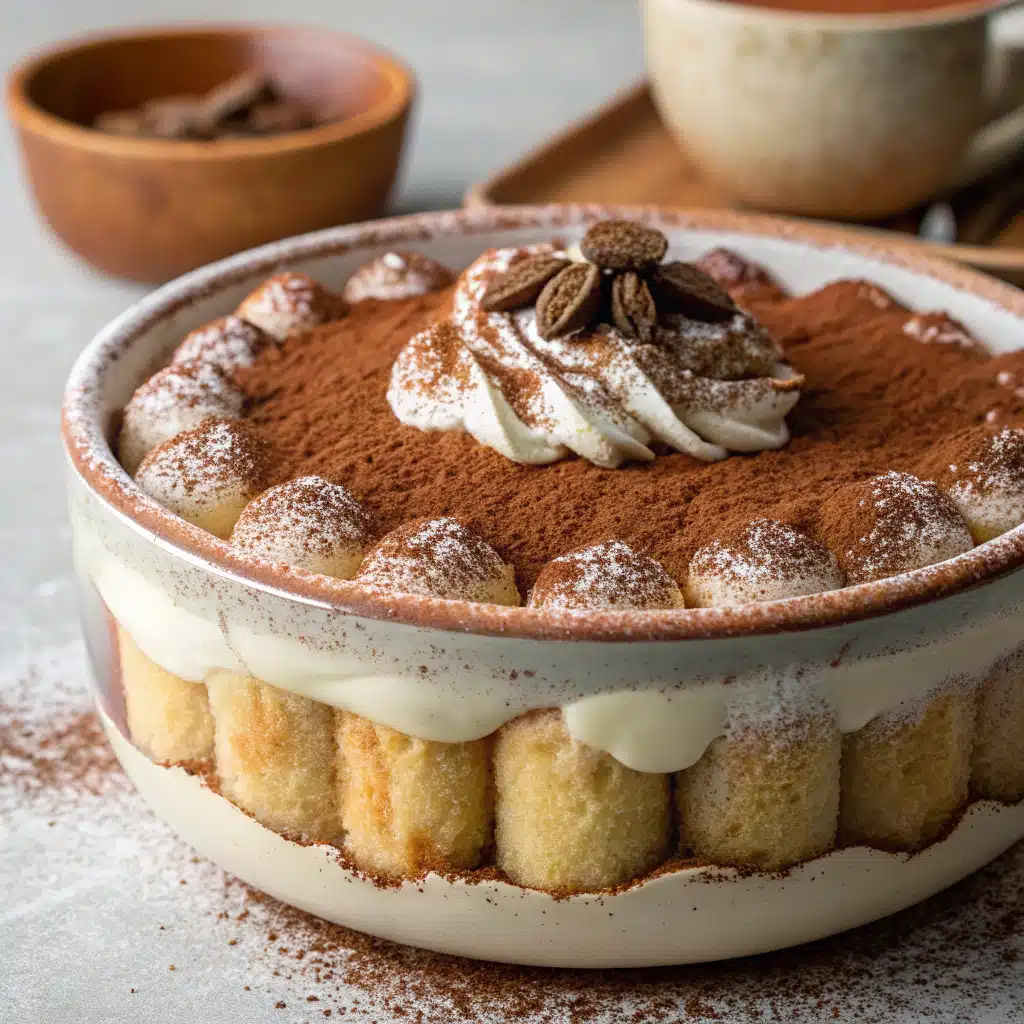 Tiramisu Cake Bowl