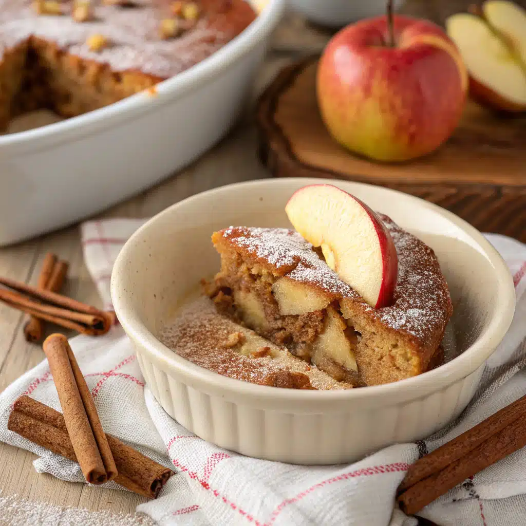 Apple Cinnamon Cake Bowl