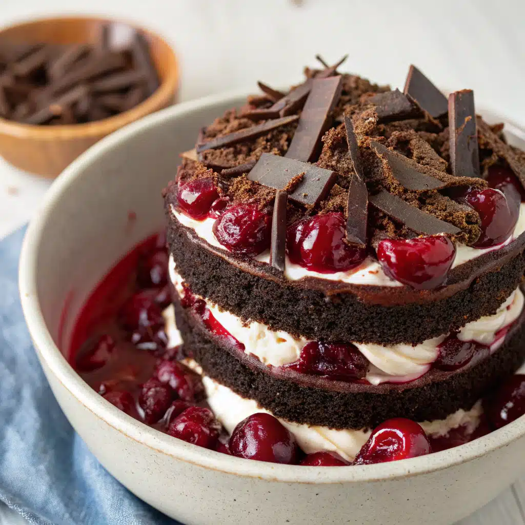 Black Forest Cake Bowl