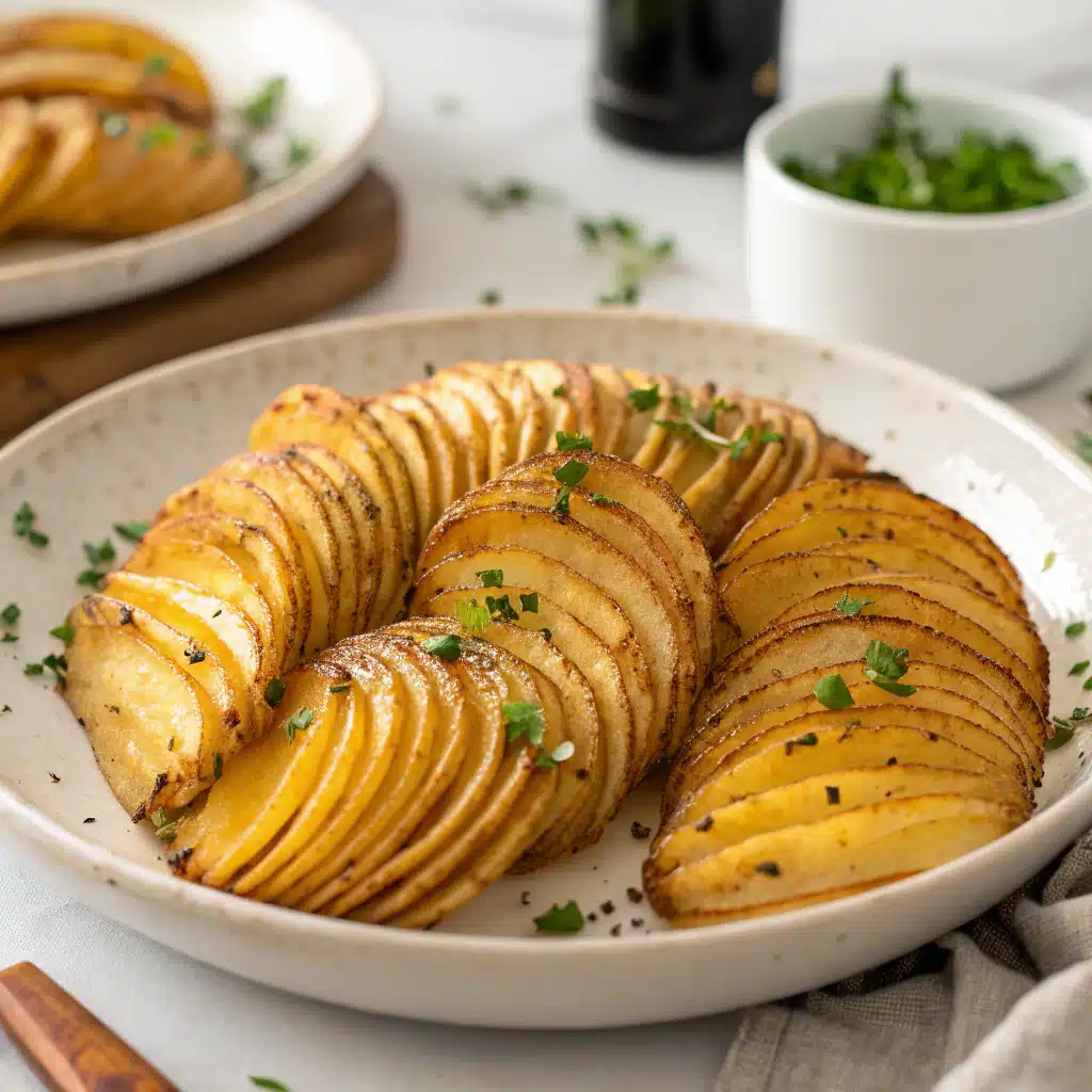 Crispy Accordion Potatoes Recipe