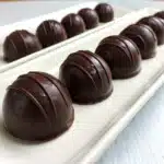 Dark Chocolate Ganache Truffles