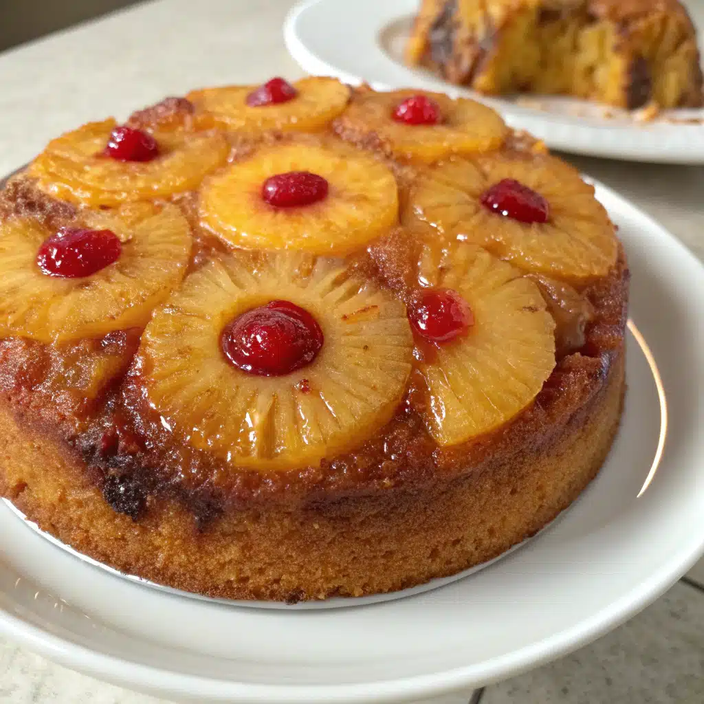 Pineapple Upside-Down Bowl Cake
