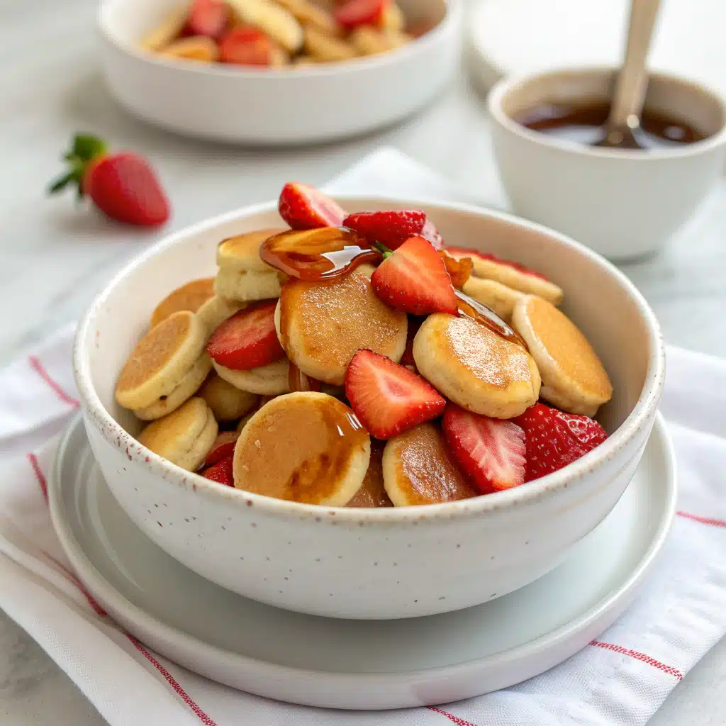 TikTok Mini Pancake Cereal