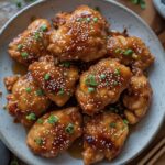 Crispy honey sesame chicken