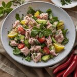 Mediterranean tuna salad