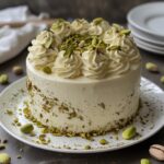 Pistachio Cream Bowl Cake
