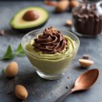 Chocolate avocado mousse