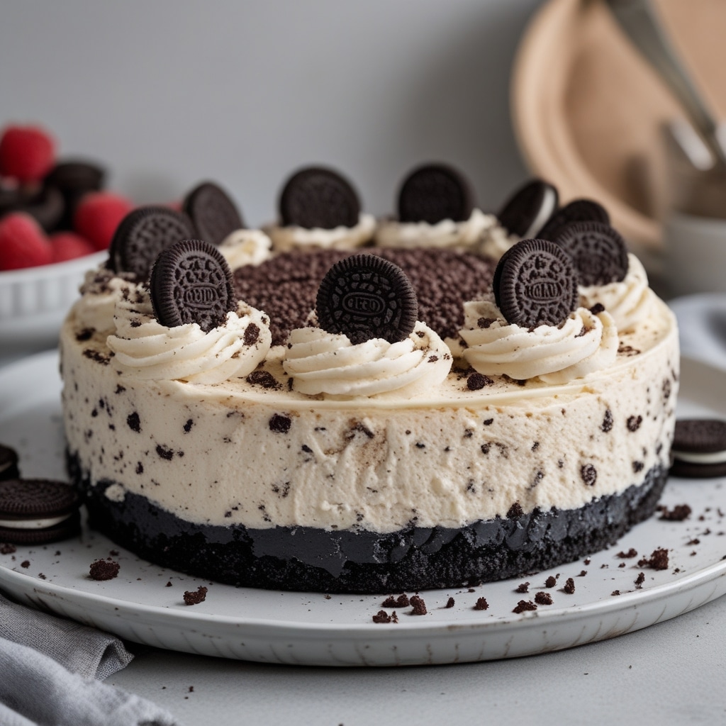 No-bake Oreo cheesecake
