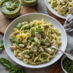 Pesto chicken pasta