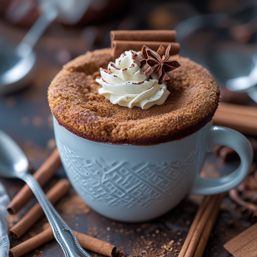 Chai Spice Mug Cake