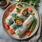 Veggie spring rolls