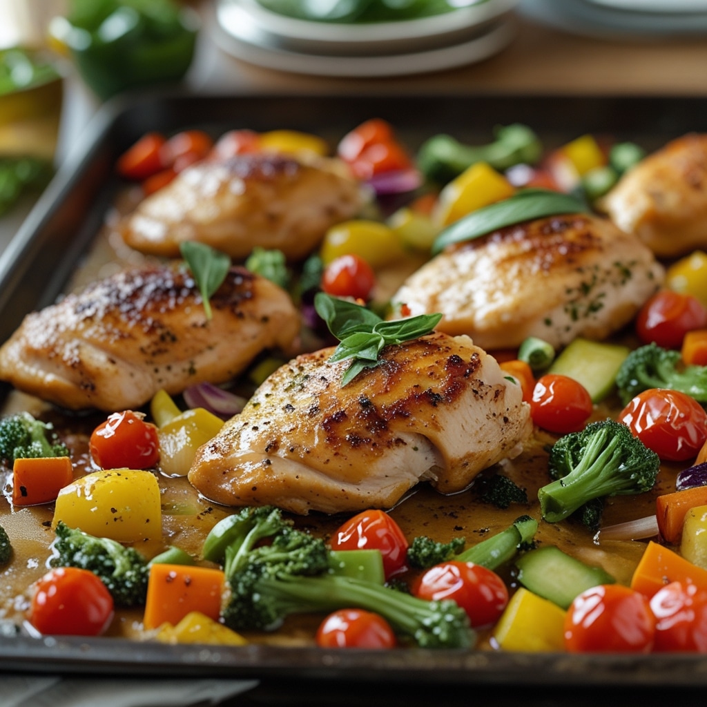 Sheet Pan Chicken and Veggies