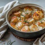 Creamy potato gratin