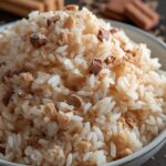 Thick and chewy Biscoff Rice