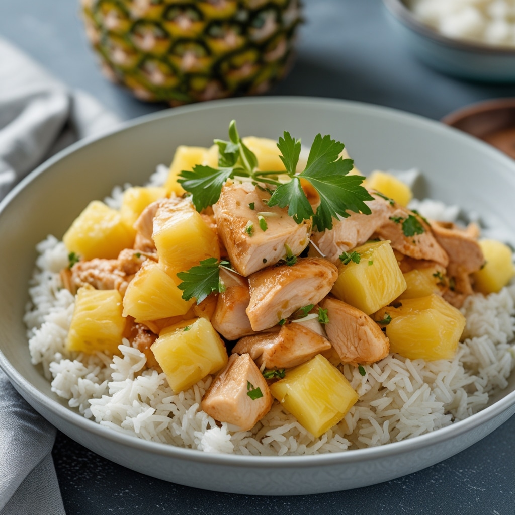Pineapple Chicken and Rice