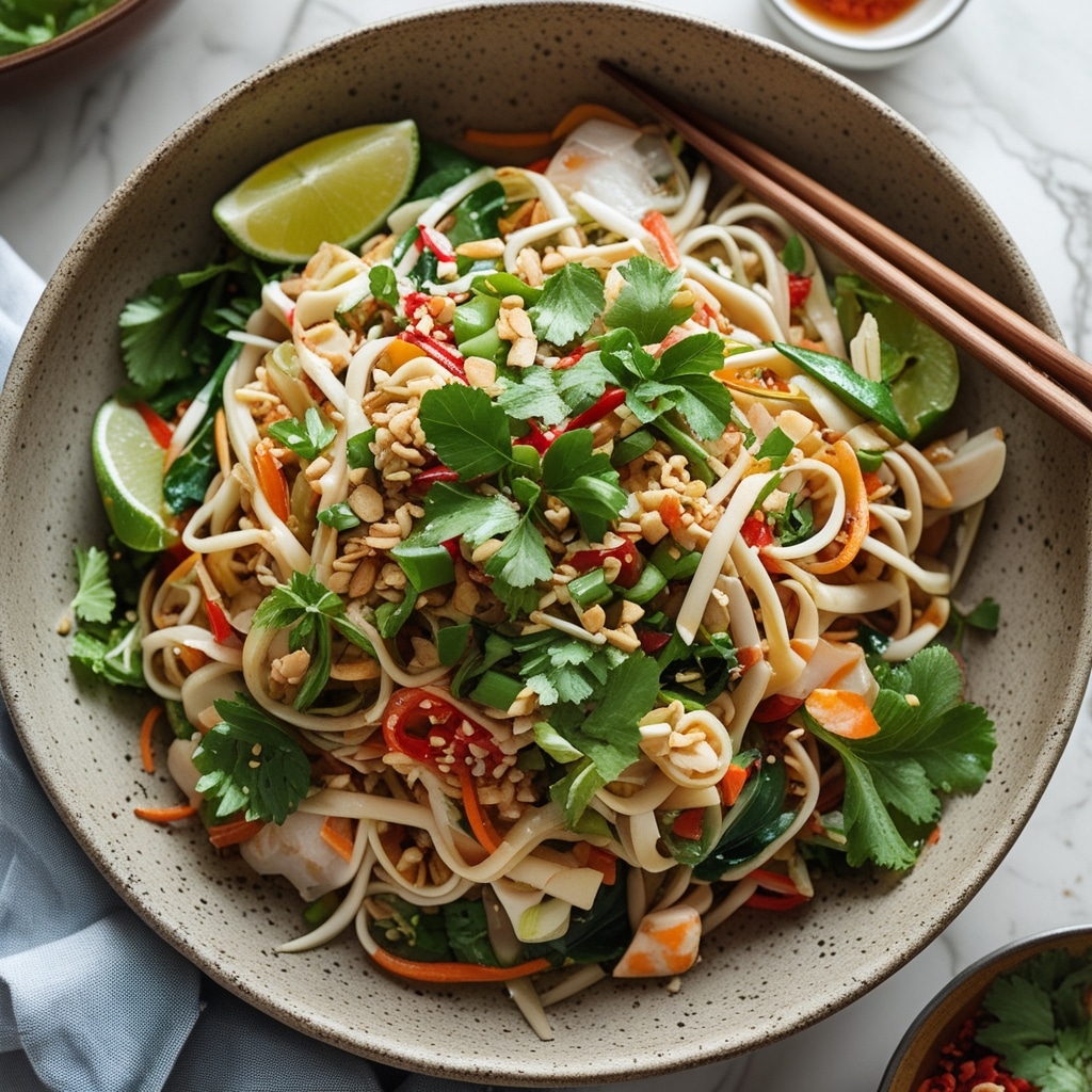 The Best Thai Noodle Salad Recipe
