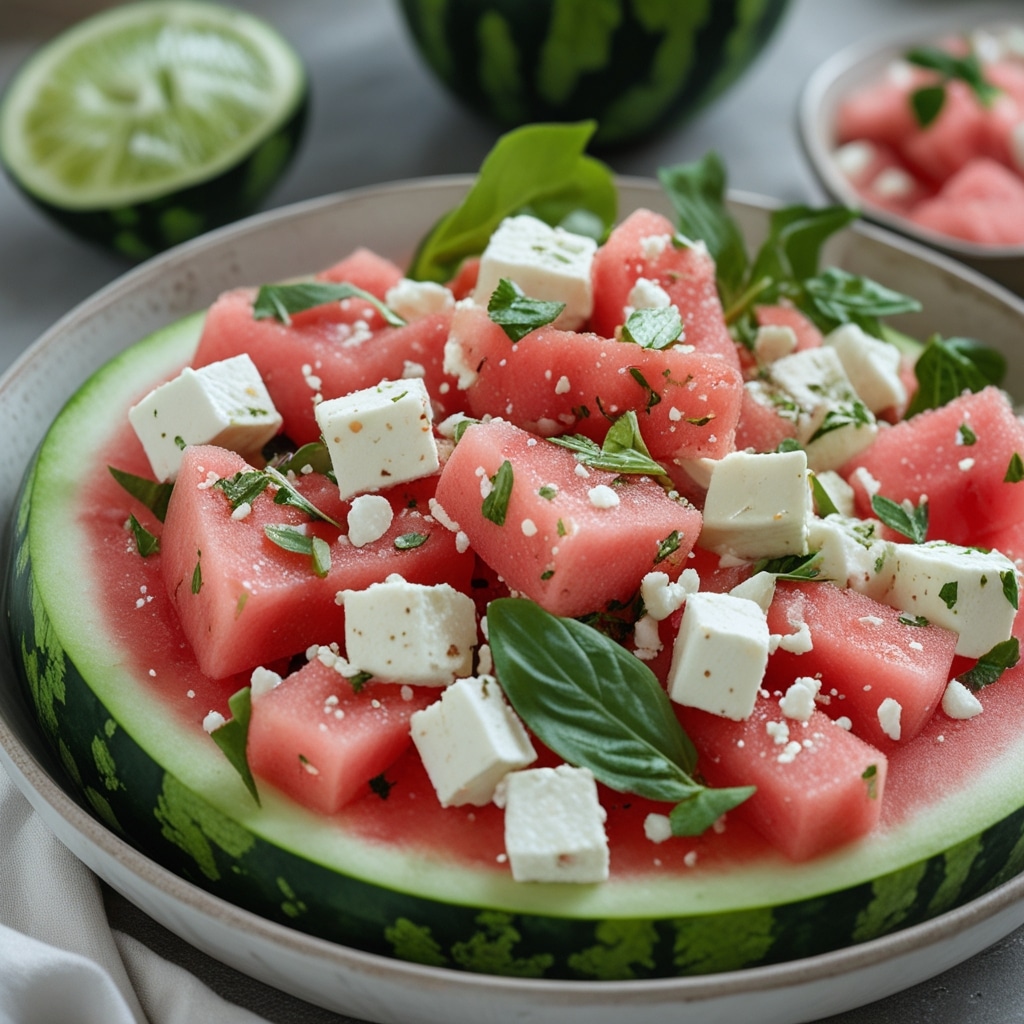 Watermelon Feta Salad