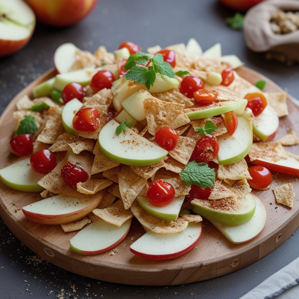 Healthy Apple Nachos | A Fun Snack for Kids