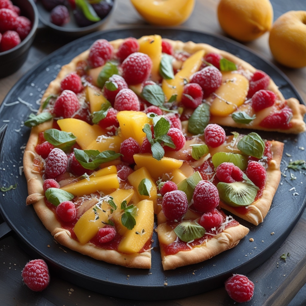 Mini Fruit Pizzas Six Clever Sisters