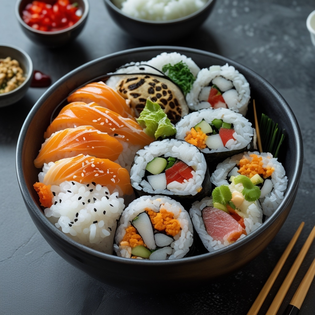 California Roll Sushi Bowls