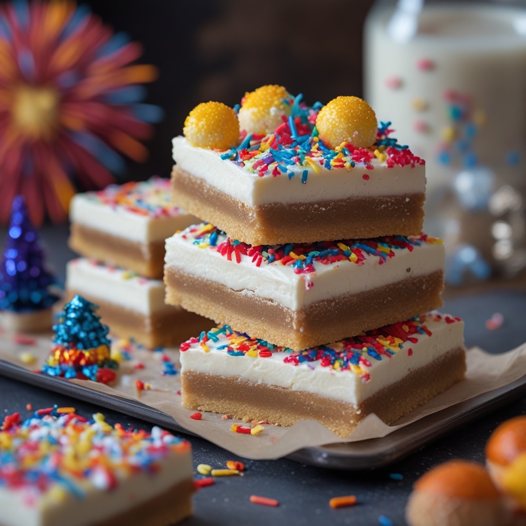 Fireworks Sugar Cookie Bars Recipe