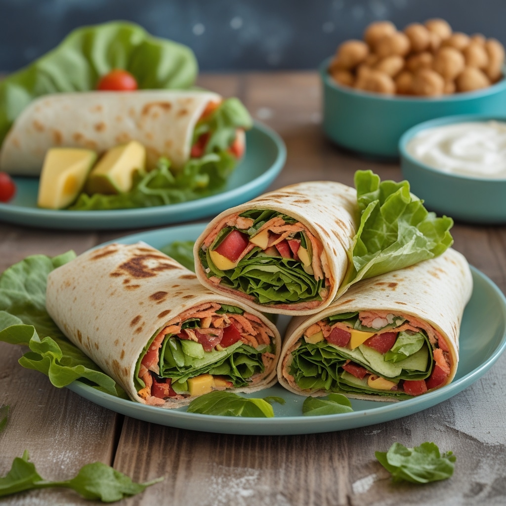 Easy School Lunch Wraps Recipe for Back to School