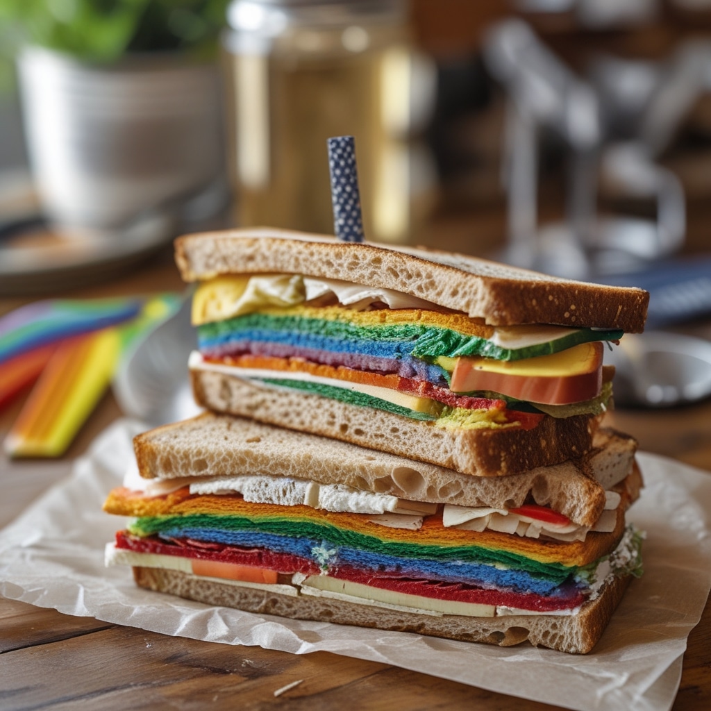 Rainbow Sandwich Lunch