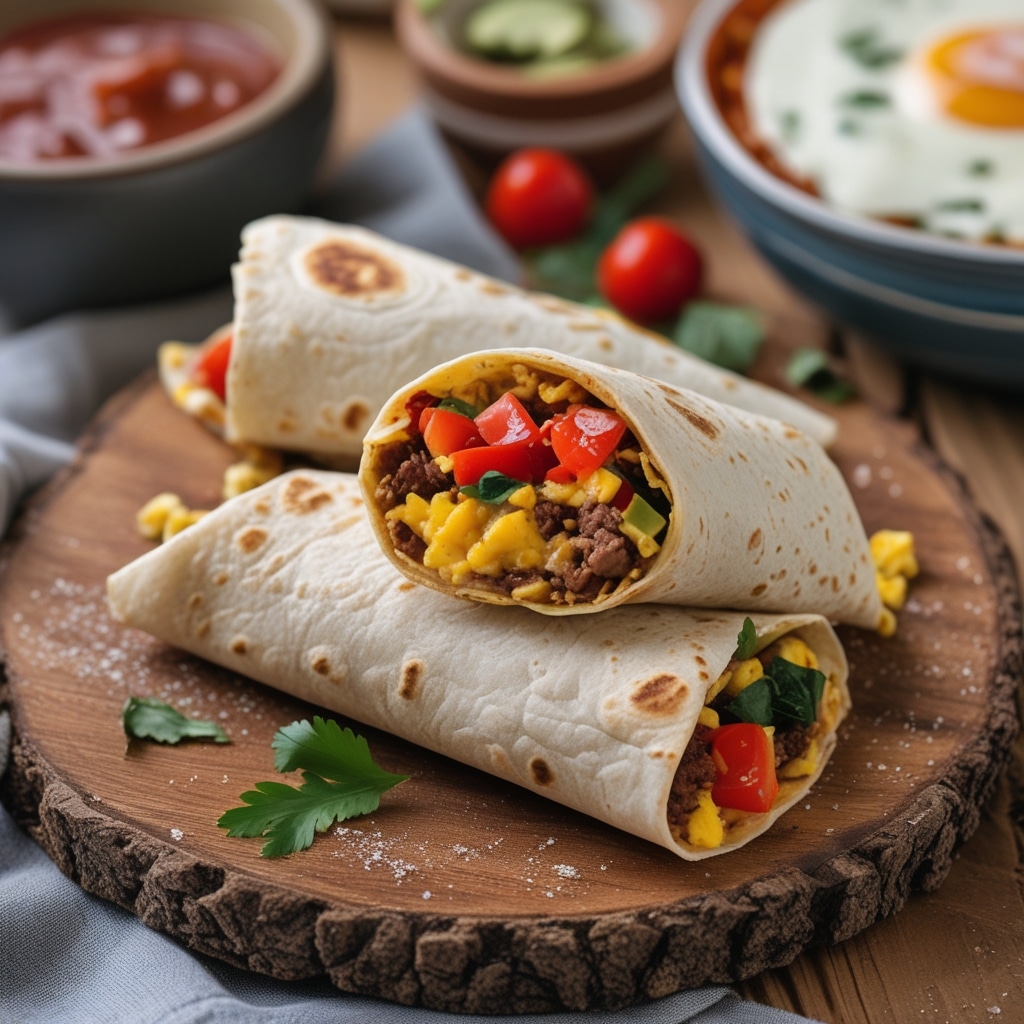 Quick Breakfast Burritos Ready in 30 Minutes