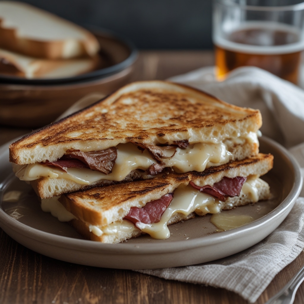 French Dip Grilled Cheese