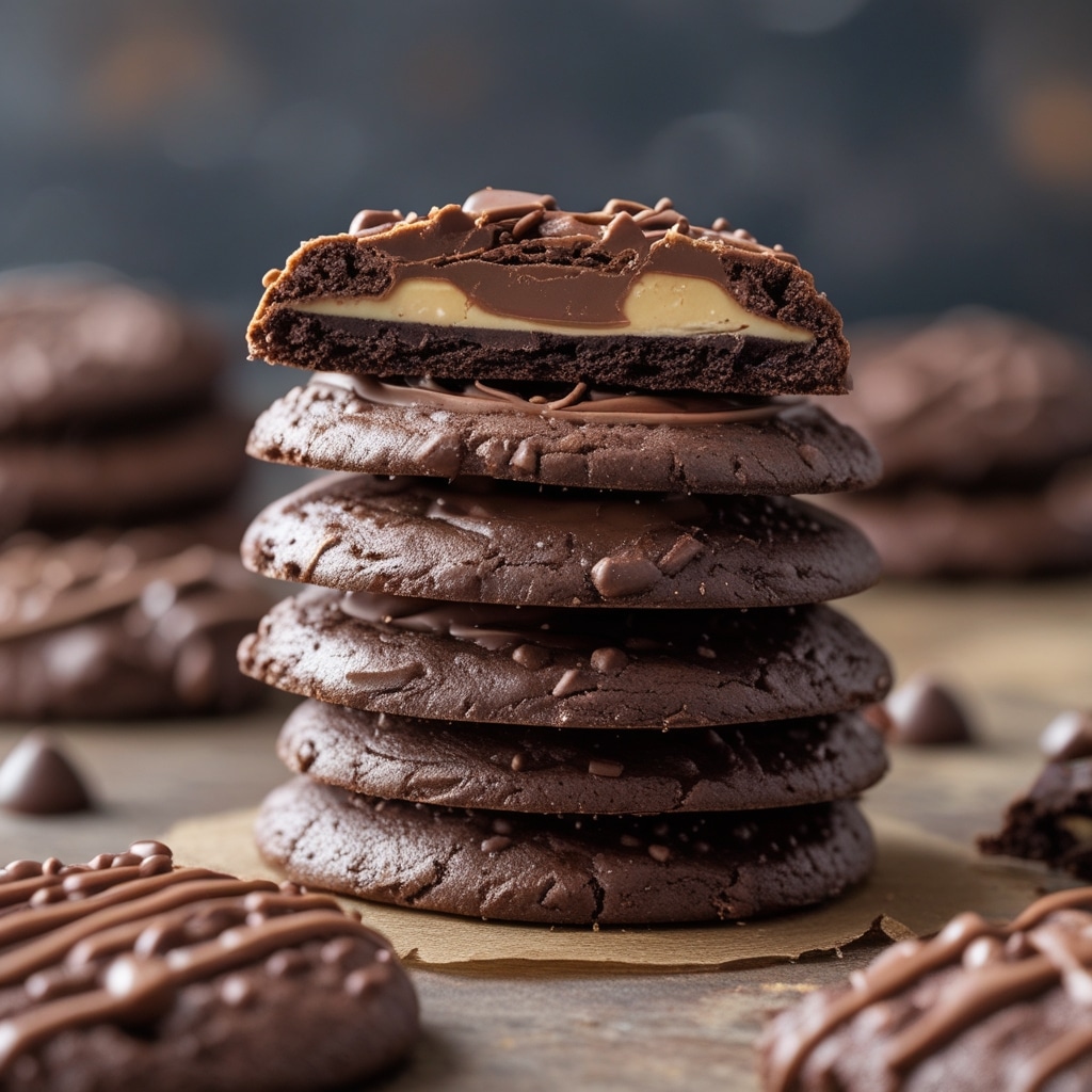 German Chocolate Cookies
