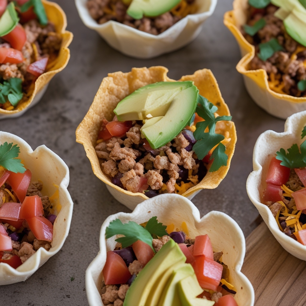 Quick and Easy Taco Cups for Kids' Lunchboxes