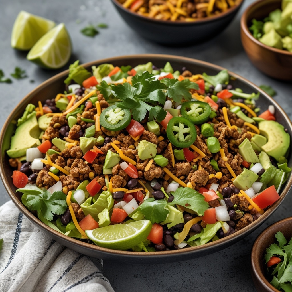 15-Minute Taco Salad for Quick Family Dinners
