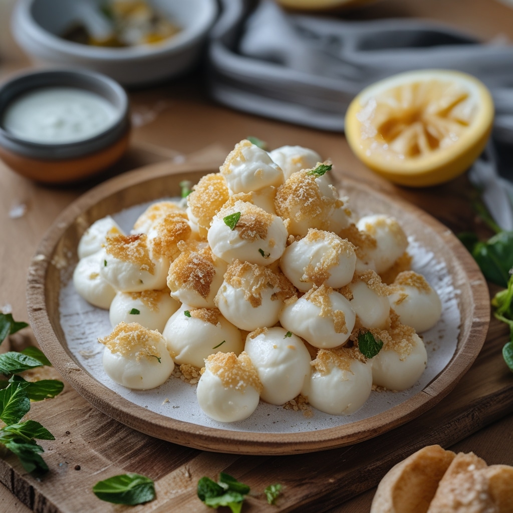 crispy Homemande Mozzarella