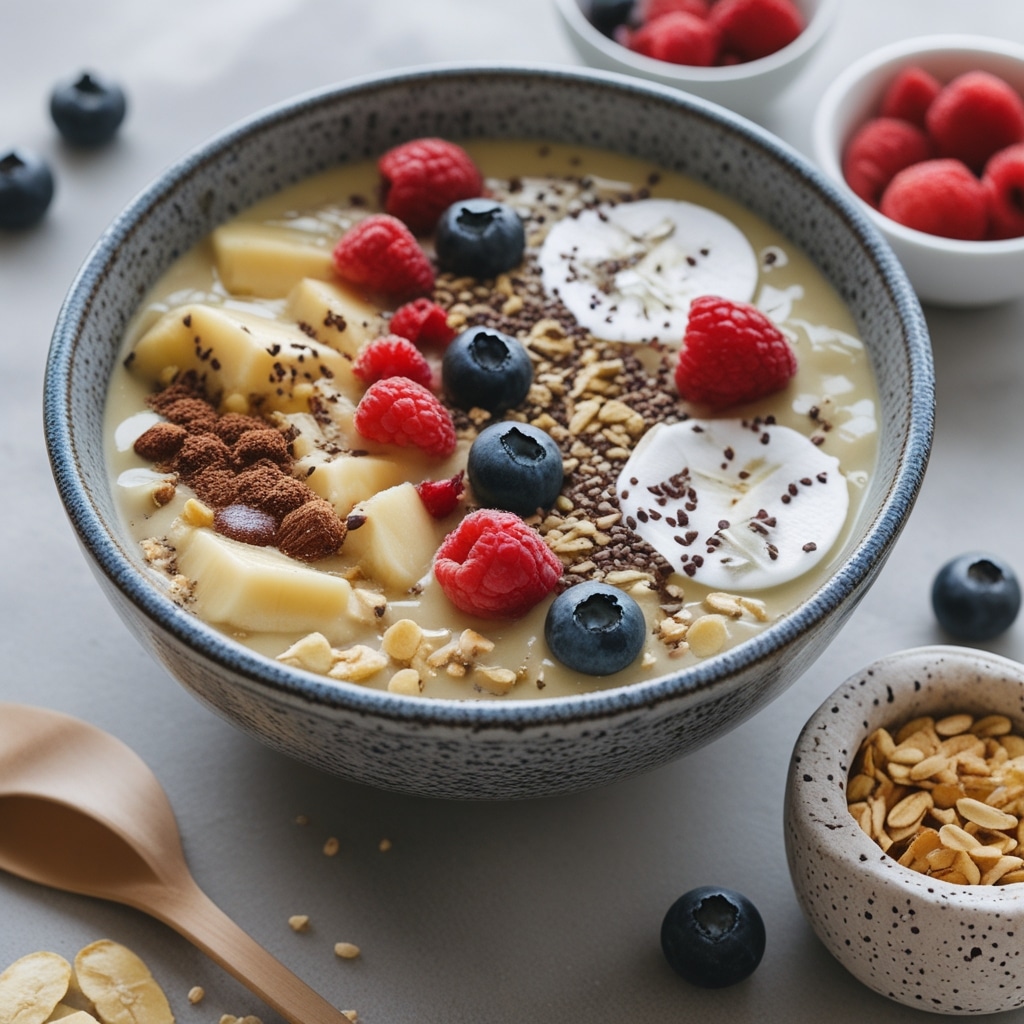 Healthy Breakfast Smoothie Bowl | Ready in 10 Minutes