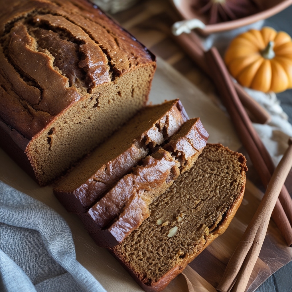 Chai Spice Maple Pumpkin Bread