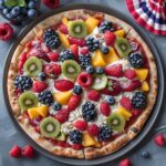 4th of July Fruit Pizza