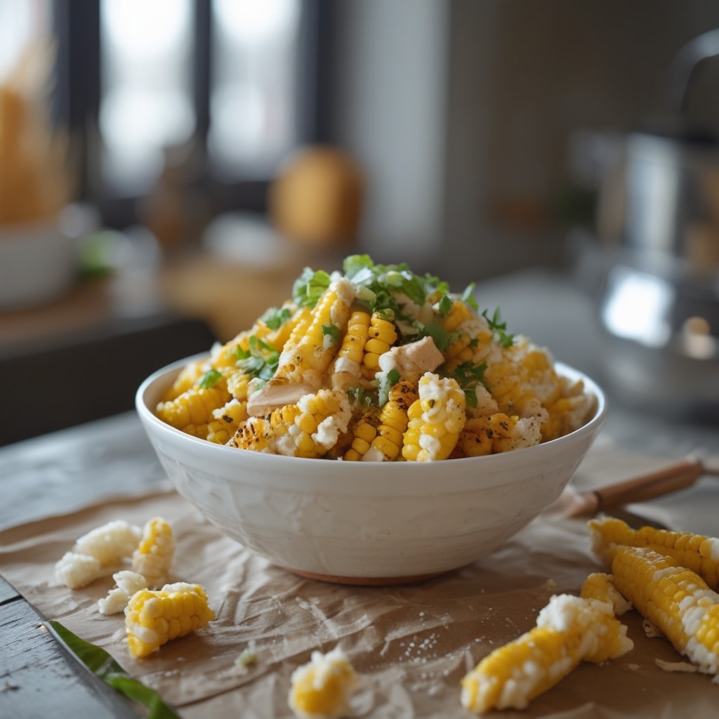 Street Corn Chicken Bowl